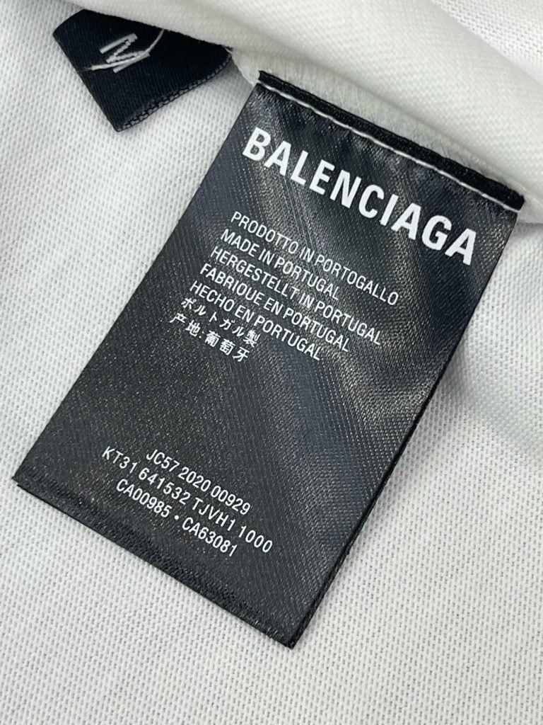 BALENCIAGA(バレンシアガ) 偽物 ロゴプリントおしゃれカジュアルTシャツ 激安通販