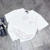 PRADA(プラダ) コピー 激安販売 プリントロゴカジュアル半袖Tシャツ