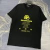 BALENCIAGA(バレンシアガ) 2024春夏新作 激安販売 n級品 アルファベットロゴラウンドネック半袖Tシャツ