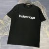 BALENCIAGA(バレンシアガ) 春夏新作流行 コピー ラウンドネック半袖Tシャツ