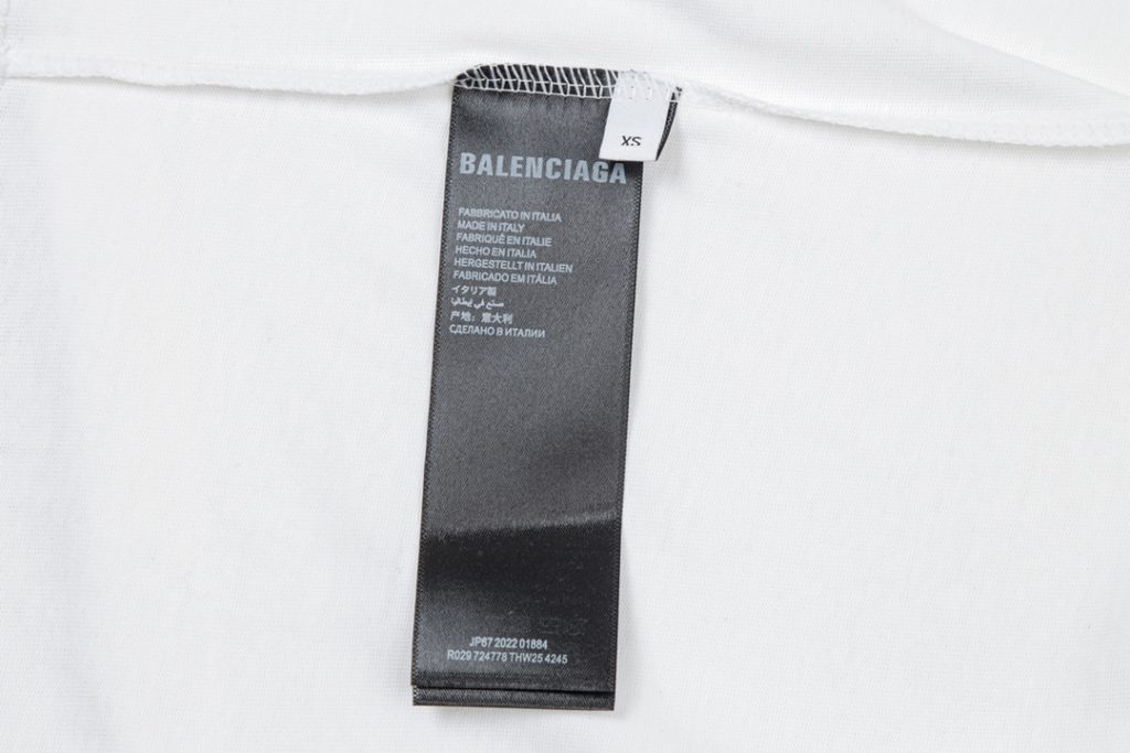 BALENCIAGA(バレンシアガ) 2024限定連名激安販売コピー ロゴプリント半袖Tシャツ
