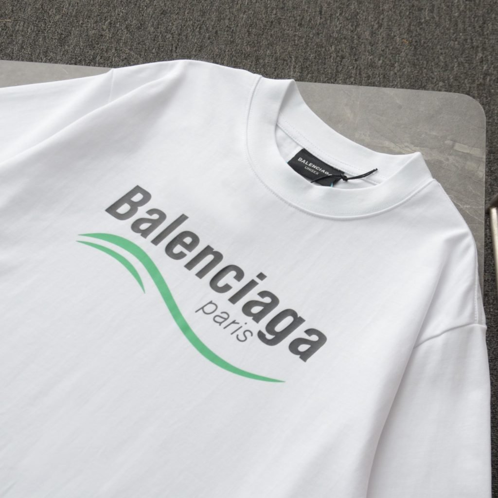 BALENCIAGA(バレンシアガ) 激安販売 コピー 波プリントカジュアル半袖