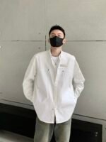BALENCIAGA(バレンシアガ) 業界最高い品質 芸能人偽物 アルファベットプリントシャツ