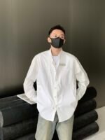 BALENCIAGA(バレンシアガ) 業界最高い品質 芸能人偽物 アルファベットプリントシャツ