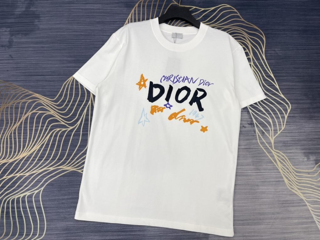 Dior (ディオール) 激安販売    ファッション スーパーコピー  プリントTシャツ