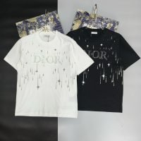 Dior (ディオール) コピー 入手困難 プリントカジュアル半袖Tシャツ