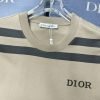 Dior (ディオール) 業界最高い品質 スーパーコピー アルファベットフラワー刺繍Tシャツ