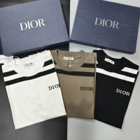 Dior (ディオール) 業界最高い品質 スーパーコピー アルファベットフラワー刺繍Tシャツ