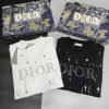 Dior (ディオール) コピー 入手困難 プリントカジュアル半袖Tシャツ