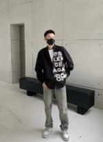 BALENCIAGA(バレンシアガ) 入手困難 ファッション スーパーコピー アルファベットプリントシャツ