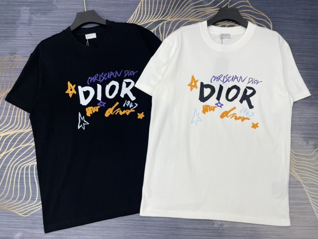 Dior (ディオール) 激安販売 ファッション スーパーコピー プリントTシャツ