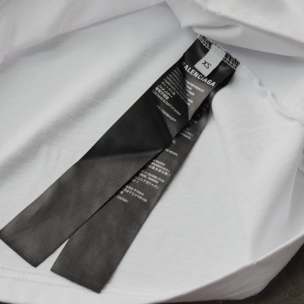 BALENCIAGA(バレンシアガ) 激安販売 コピー ウェーブプリントカジュアルTシャツ