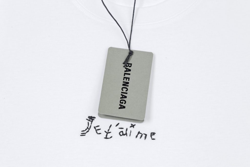 BALENCIAGA(バレンシアガ)  業界最高い品質 バレンタイン限定ハート刺繍カジュアル半袖 n級品