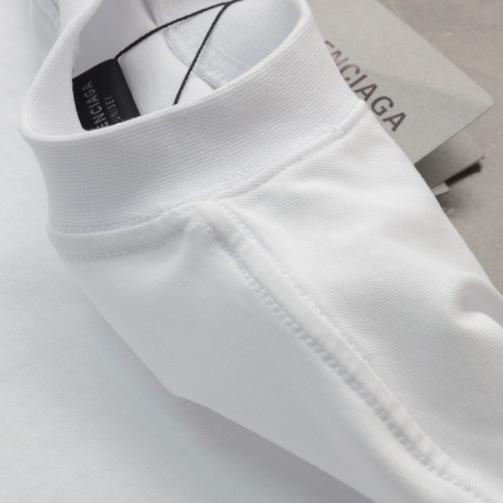 BALENCIAGA(バレンシアガ) 激安販売 コピー ウェーブプリントカジュアルTシャツ