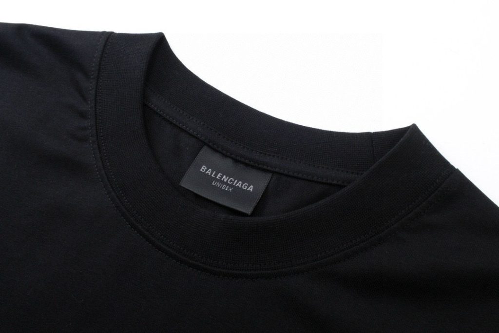 BALENCIAGA(バレンシアガ) 業界最高い品質 芸能人 コピー 音符プリントカジュアル半袖Tシャツ
