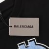 BALENCIAGA(バレンシアガ) 業界最高い品質 スーパーコピー ロゴプリントおしゃれカジュアルTシャツ