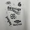 BALENCIAGA(バレンシアガ) 芸能人 コピー オシャレなプリント半袖男女同タイプ