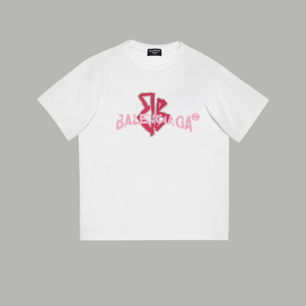 BALENCIAGA(バレンシアガ) ファッション アルファベットプリントカジュアル半袖Tシャツ n級品