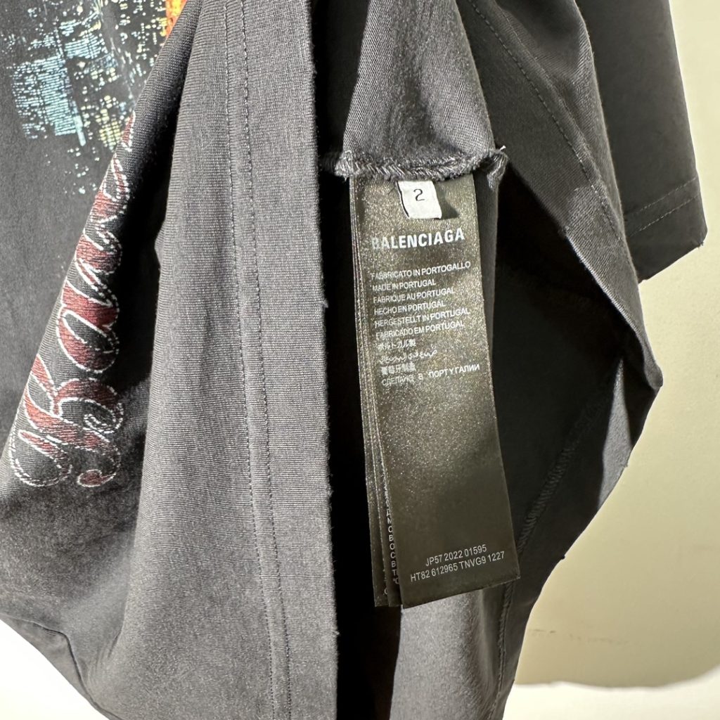 BALENCIAGA(バレンシアガ)  業界最高い品質コピー   東京タワープリントTシャツ 激安販売   