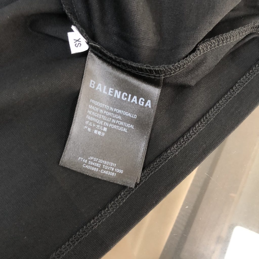 BALENCIAGA(バレンシアガ) 春夏最新 スーパーコピー カップルタイプ半袖Tシャツ n級品