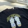 BALENCIAGA（バレンシアガ） 人気バカ売れ商品靴プリントカジュアル半袖Tシャツ