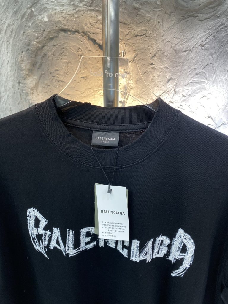 入手困難 バレンシア ガ コピー アルファベットプリントオシャレカジュアル半袖Tシャツ|スーパーコピーn級優良店 5 入手困難 バレンシア ガ コピー アルファベットプリントオシャレカジュアル半袖Tシャツ