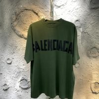 超お得 バレンシアガ コピー オシャレアルファベットプリントカジュアルプリント半袖Tシャツ