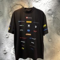 激安販売 有名人の愛用品 通販品　バレンシアガ アメリカ tシャツ コピー ウォッシュ加工