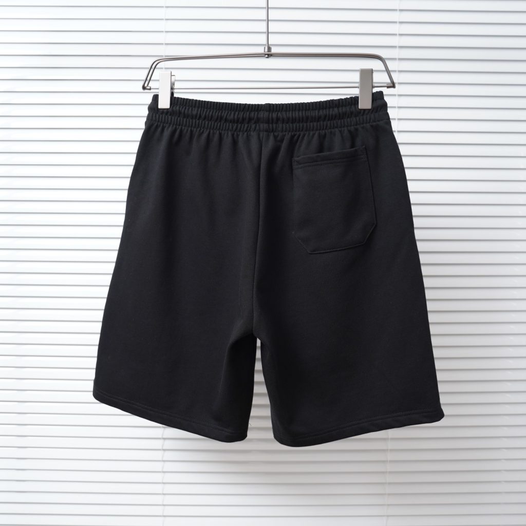 バレンシアガ コピー ロゴマーク刺しゅうショートパンツ