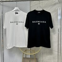 業界最高い品質 バレンシアガ スーパーコピー アルファベットロゴプリントカジュアルTシャツ