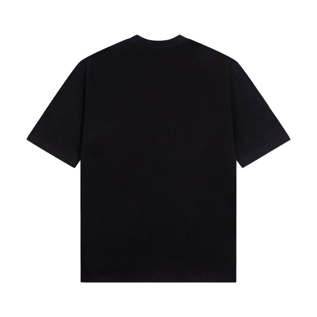 バレンシアガ コピー プリント丸首半袖Tシャツ