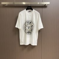 バレンシアガ アイキャッチ コピー ロゴプリント半袖Tシャツ