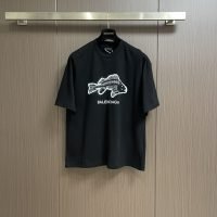 激安通販 バレンシアガ スーパーコピー 入手困難 快適綿プリントカジュアル半袖Tシャツ