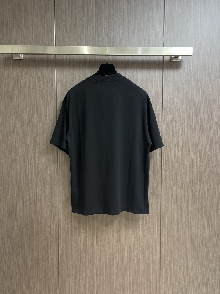 バレンシアガ スーパーコピー ロゴプリント半袖Tシャツ
