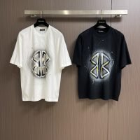 バレンシアガ スーパーコピー ロゴプリント半袖Tシャツ