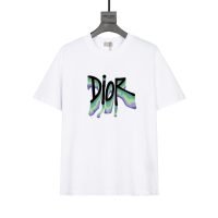 Dior (ディオール) 激安販売 コピー ファッション アルファベットプリントカジュアルTシャツ