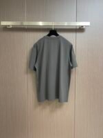 DIOR (ディオール) コピー 新作アルファベット刺繍カジュアル半袖Tシャツ