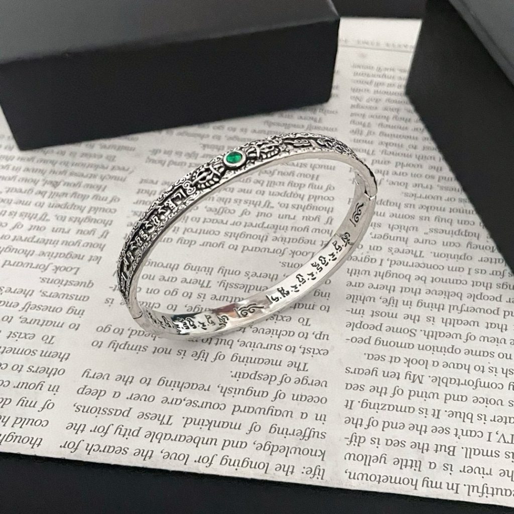 Goro’s（ゴローズ） コピー 高橋吾郎925純銀梵字ブレスレットトレンドシルバーアクセサリー 激安通販 