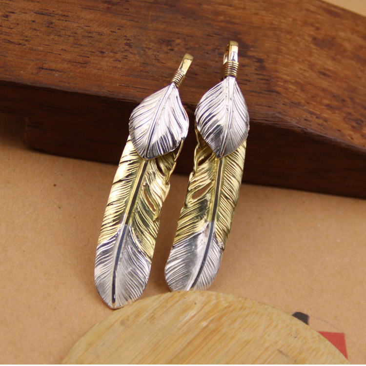 Goro’s(ゴローズ)高橋吾郎 スーパーコピー トレンドシルバーアクセサリー羽シリーズ925銀羽ペンダント