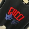 GUCCI (グッチ) コピー 猫アルファベットプリント丸首半袖Tシャツ 激安通販