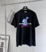 GUCCI (グッチ) 2024最新の限定 n級品 タイプウサギ柄カジュアル半袖Tシャツ 激安通販