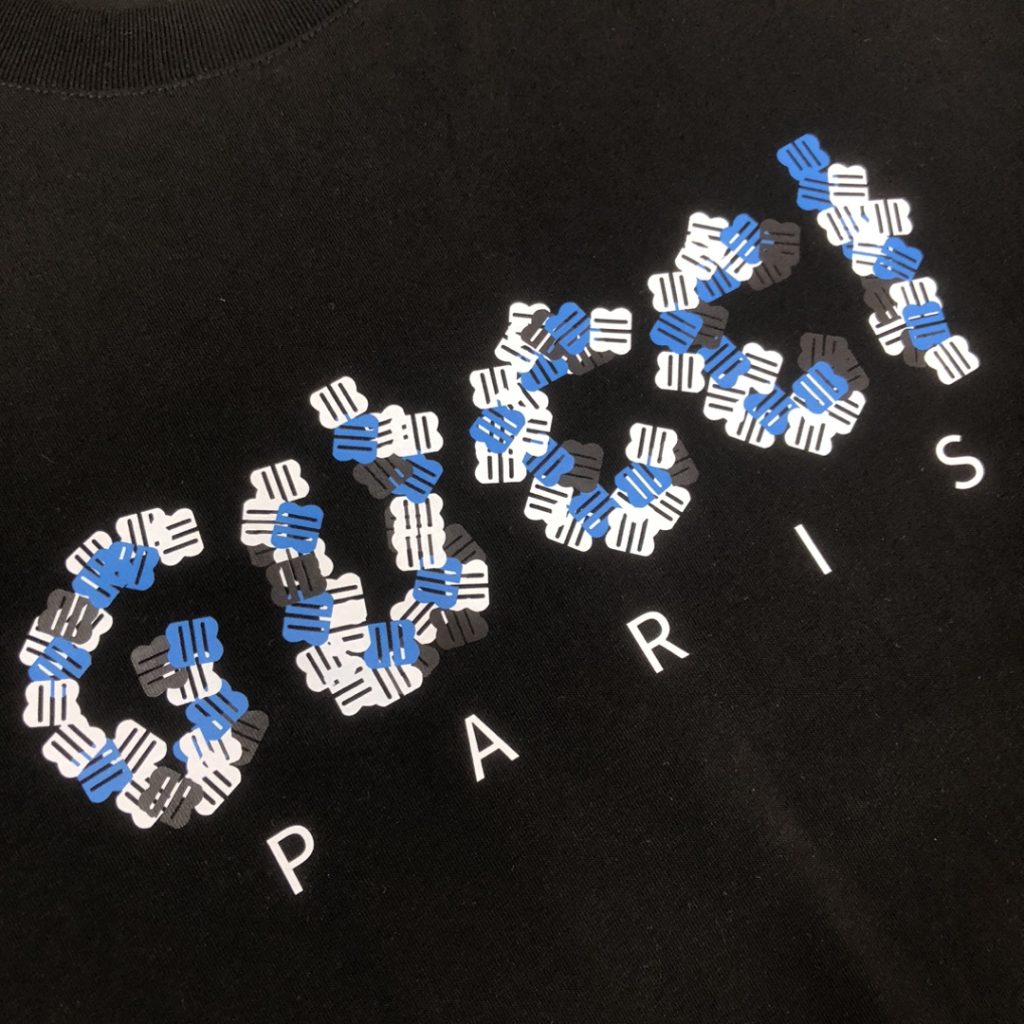 GUCCI (グッチ)   芸能人 新作 スーパーコピー メンズラウンドネック半袖ペアルックTシャツ