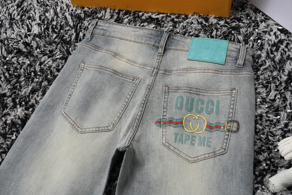 GUCCI (グッチ)  2024春夏新作メンズウォッシュジーンズ