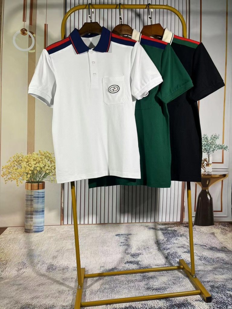 GUCCI (グッチ)  スーパーコピー オシャレでカジュアル半袖poloニットシャツ 通販