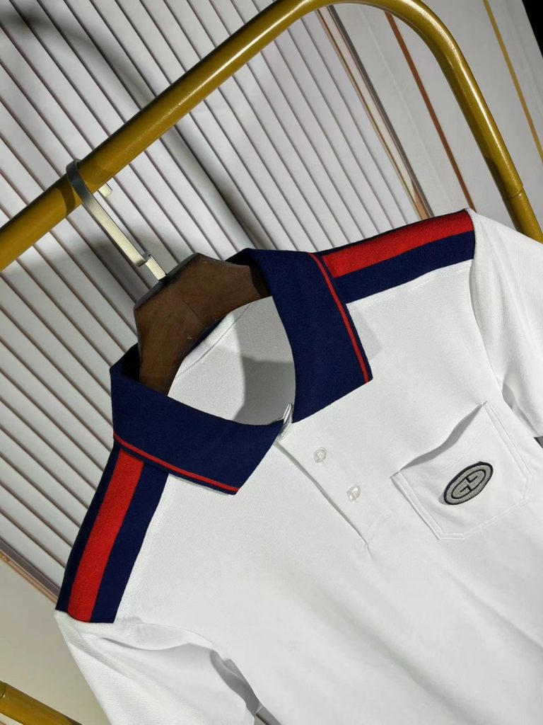 GUCCI (グッチ)  スーパーコピー オシャレでカジュアル半袖poloニットシャツ 通販