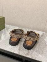 Gucci（グッチ）激安販売 n級品 カップルタイプビーチサンダル~~定番の老布サンダル......