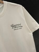 Gucci（グッチ） 2024新作 スーパーコピー アルファベットプリントペア半袖Tシャツ