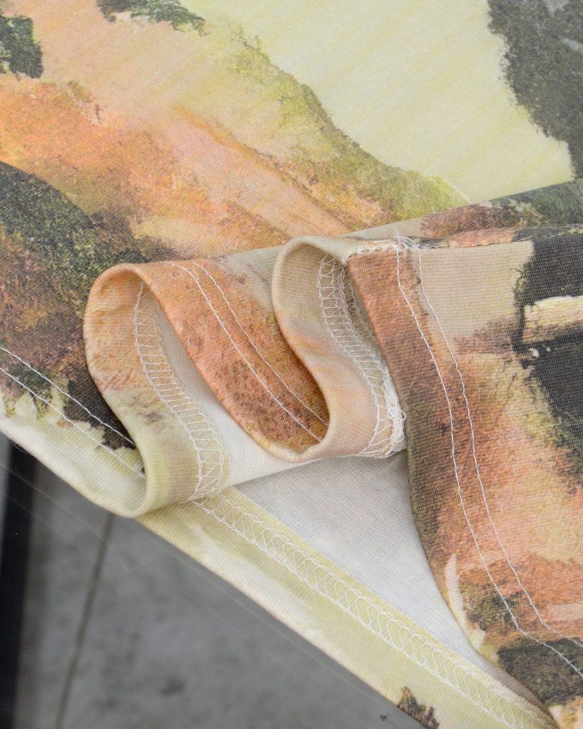 Gucci(グッチ) n級品 連名山水画落書きカジュアル半袖 激安販売