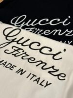 Gucci（グッチ） 2024新作 スーパーコピー アルファベットプリントペア半袖Tシャツ