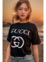 Gucci（グッチ） 芸能人 スーパーコピー ダブルGプリント半袖